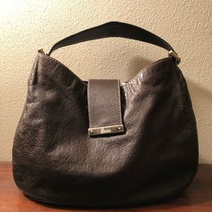 Brown Gucci Shoulder Bag